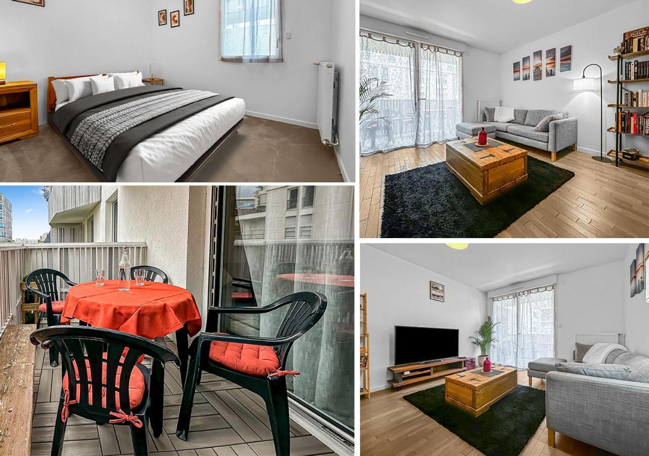 L'Escapade De Massy - Balcon, Place De Parking, Gares Rer B&C Et Tgv A 400M Exterior foto